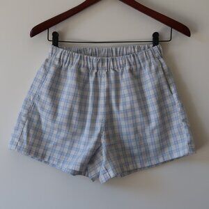 BRANDY MELVILLE blue and white shorts